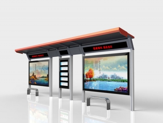 公交候车亭的广告灯箱画面尺寸一般是多大的？如何综合考虑设计？